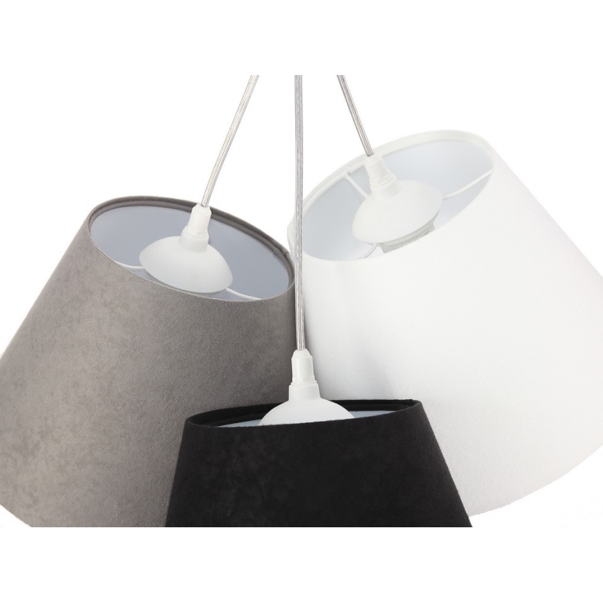 Lustr na lanku AMBROSIA 3xE27/60W/230V