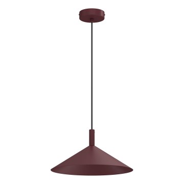 Lustr na lanku ANEGA 1xGX53/15W/230V pr. 30 cm burgundy