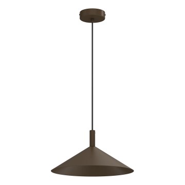 Lustr na lanku ANEGA 1xGX53/15W/230V pr. 30 cm hnědá