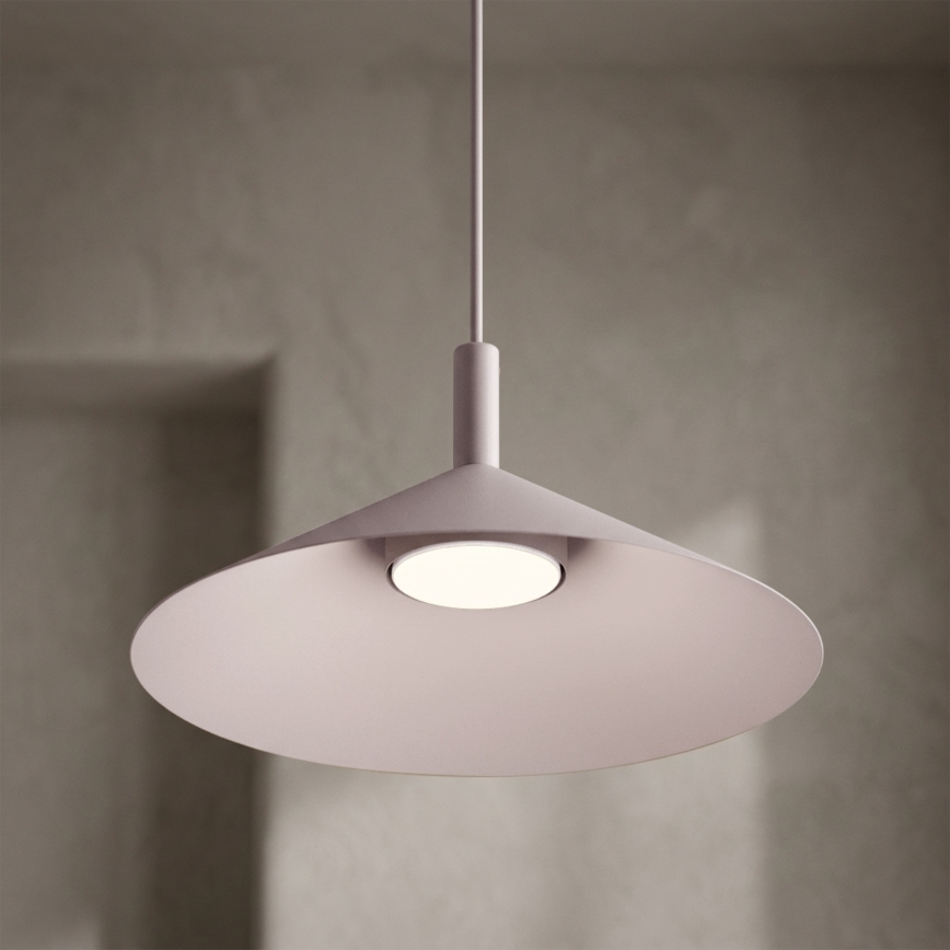Lustr na lanku ANEGA 1xGX53/15W/230V pr. 30 cm krémová