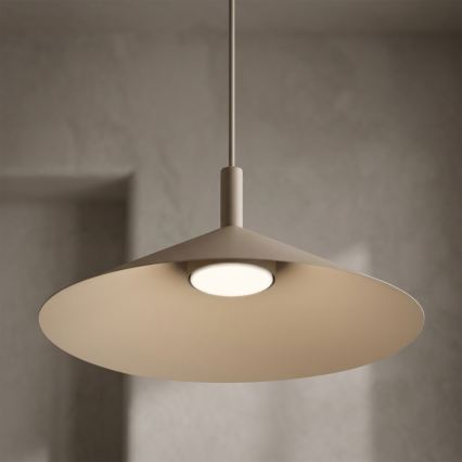 Lustr na lanku ANEGA 1xGX53/15W/230V pr. 40 cm béžová