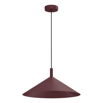 Lustr na lanku ANEGA 1xGX53/15W/230V pr. 40 cm burgundy