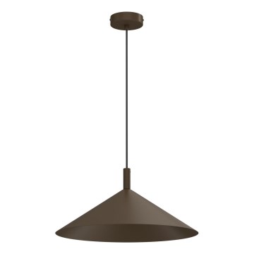 Lustr na lanku ANEGA 1xGX53/15W/230V pr. 40 cm hnědá