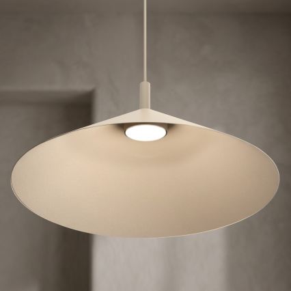 Lustr na lanku ANEGA 1xGX53/15W/230V pr. 50 cm béžová