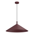 Lustr na lanku ANEGA 1xGX53/15W/230V pr. 50 cm burgundy