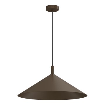 Lustr na lanku ANEGA 1xGX53/15W/230V pr. 50 cm hnědá