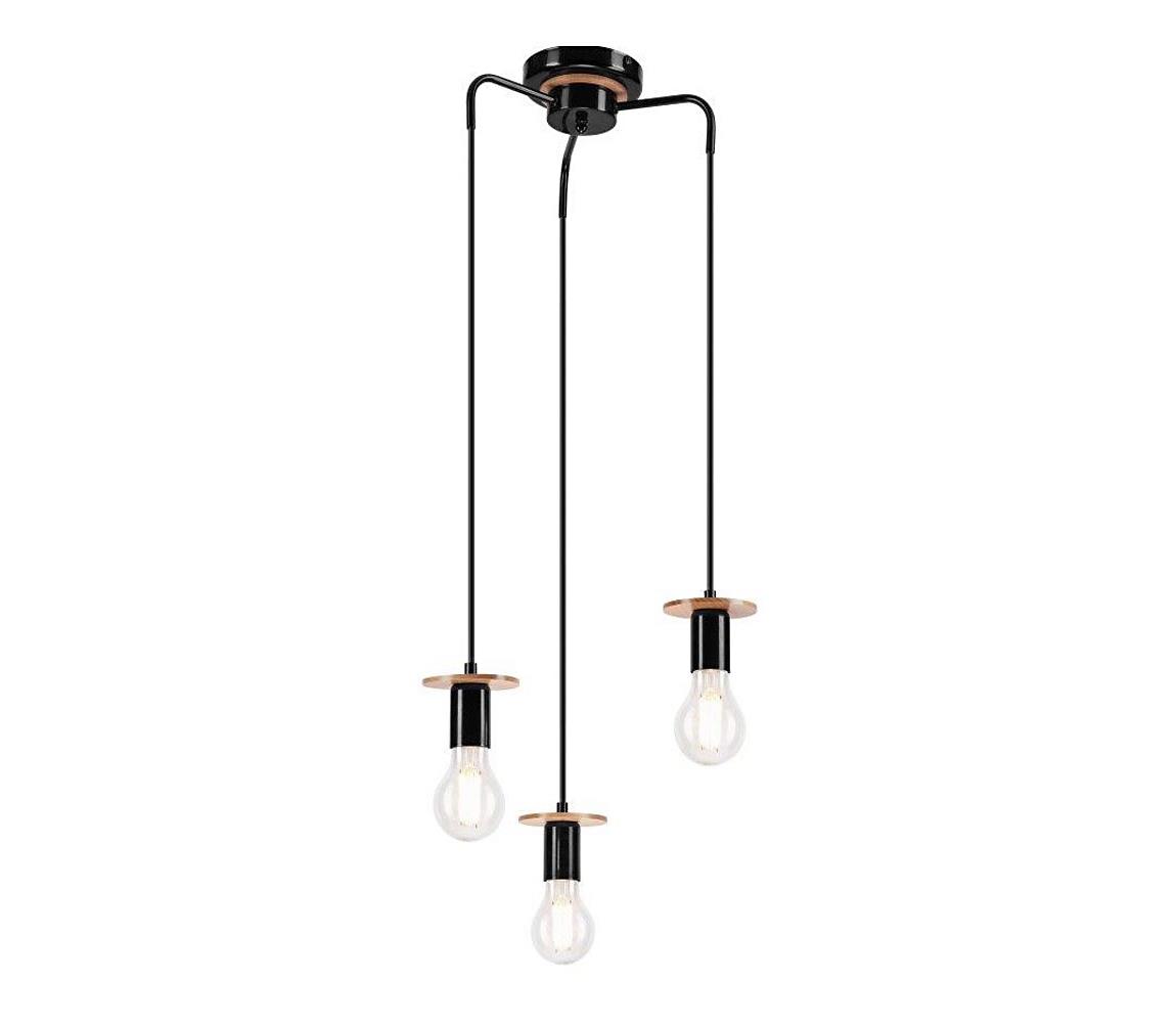 Lamkur Lustr na lanku ANGELINA 3xE27/60W/230V LA39541