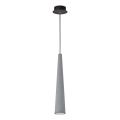 Lustr na lanku ANISHA 1xGU10/35W/230V šedá