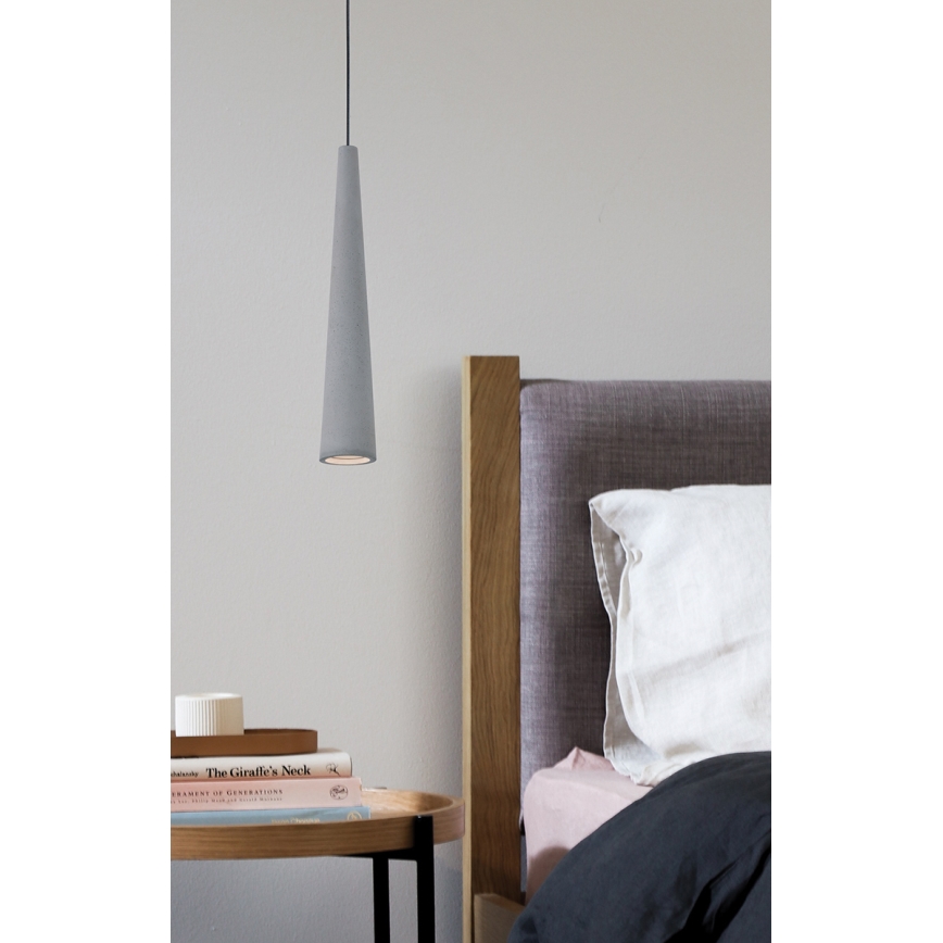 Lustr na lanku ANISHA 1xGU10/35W/230V šedá