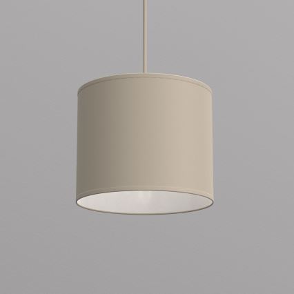 Lustr na lanku ARDEN 1xE27/15W/230V pr. 18 cm béžová