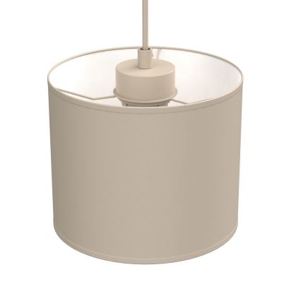 Lustr na lanku ARDEN 1xE27/15W/230V pr. 18 cm béžová