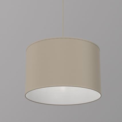 Lustr na lanku ARDEN 1xE27/15W/230V pr. 40 cm béžová