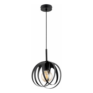 Lustr na lanku ASANI 1xE27/15W/230V černá