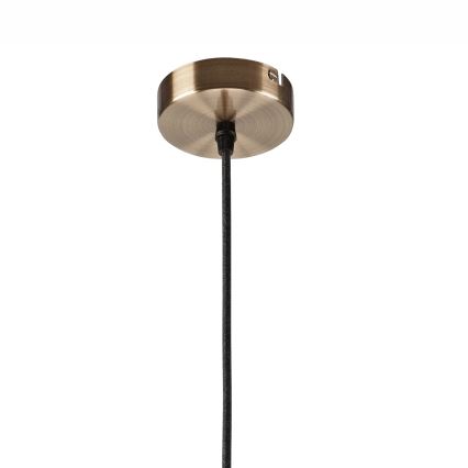 Lustr na lanku ASTA 1xE27/60W/230V bronz