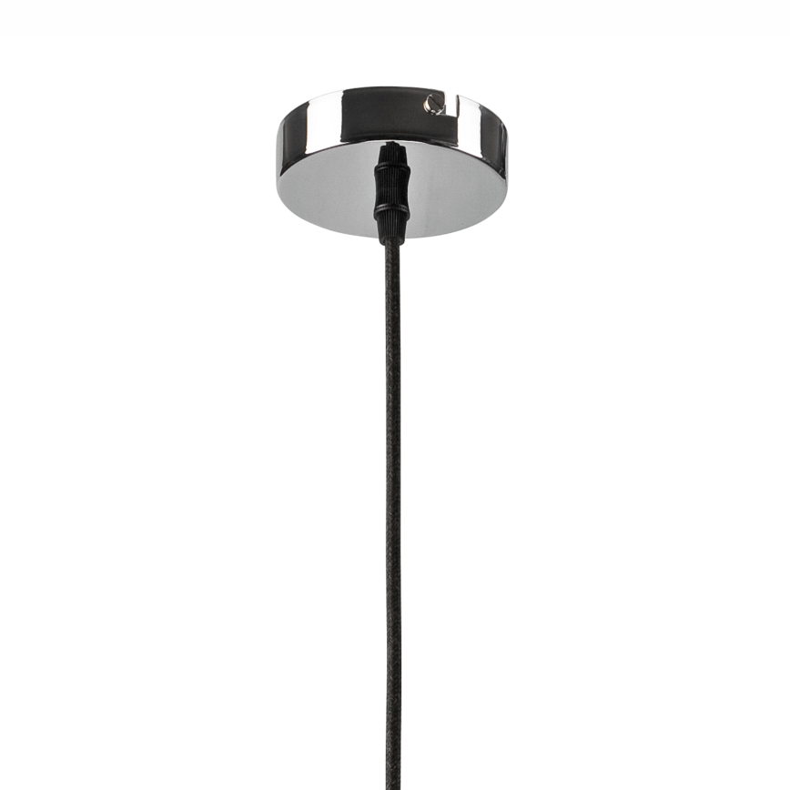 Lustr na lanku ASTA 1xE27/60W/230V lesklý chrom