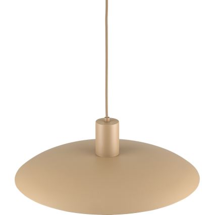 Lustr na lanku ASTRA 1xE27/15W/230V pr. 41 cm béžová
