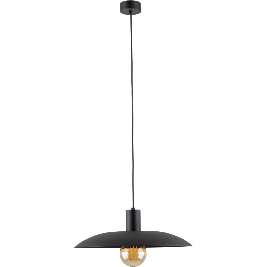 Lustr na lanku ASTRA 1xE27/15W/230V pr. 41 cm černá