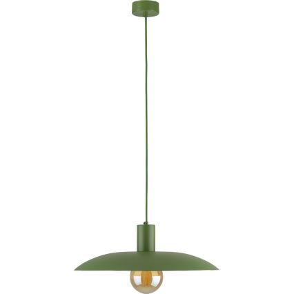 Lustr na lanku ASTRA 1xE27/15W/230V pr. 41 cm zelená