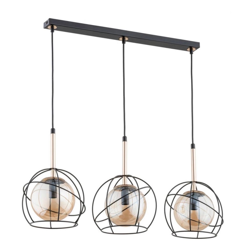 Lustr na lanku ATUT 3xE14/40W/230V