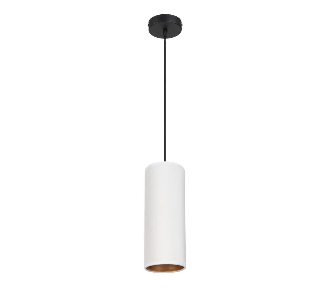HEXE Lustr na lanku AVALO 1xE27/60W/230V bílá HX0065
