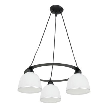 Lustr na lanku AVIA 3xE27/60W/230V