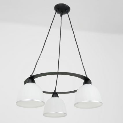 Lustr na lanku AVIA 3xE27/60W/230V