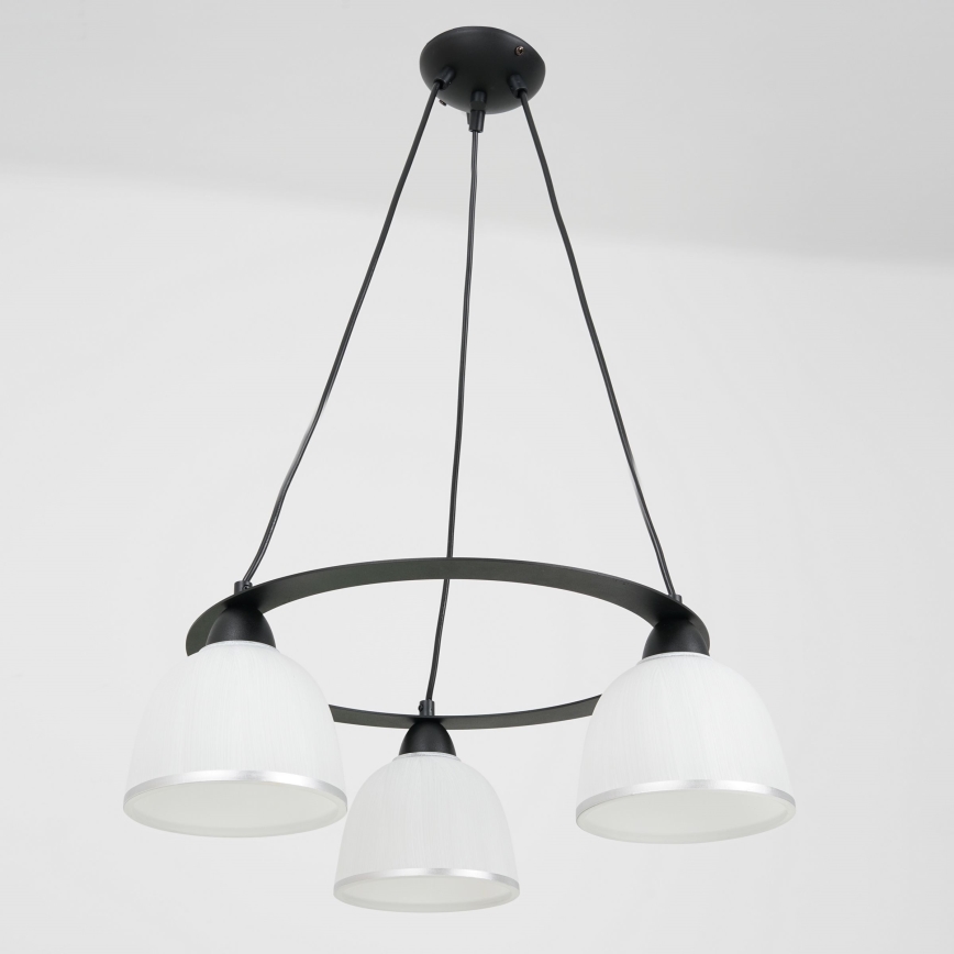Lustr na lanku AVIA 3xE27/60W/230V