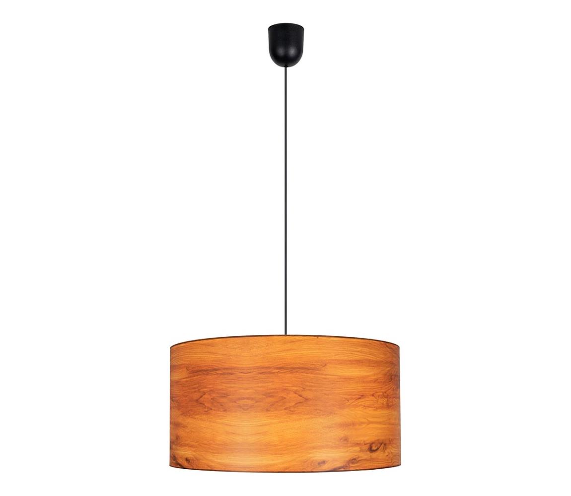 Belis Lustr na lanku AXEL 1xE27/60W/230V oranžová pr. 35 cm BE0598