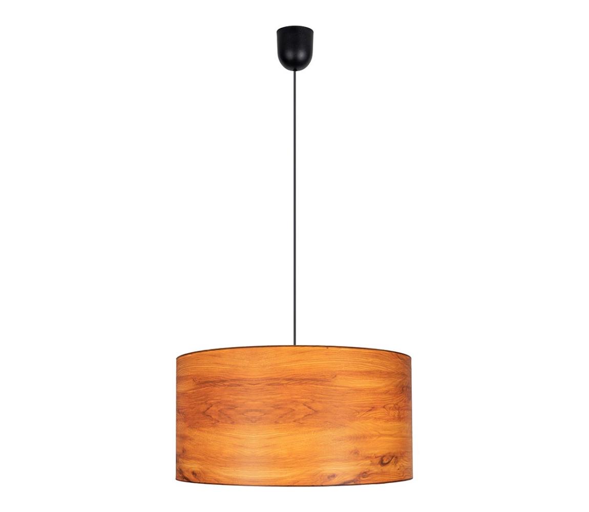 Belis Lustr na lanku AXEL 1xE27/60W/230V oranžová pr. 40 cm BE0592