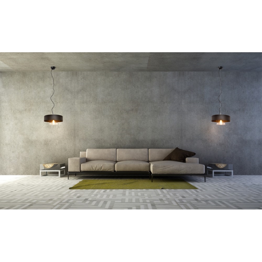 Lustr na lanku BABILON 1xE27/15W/230V