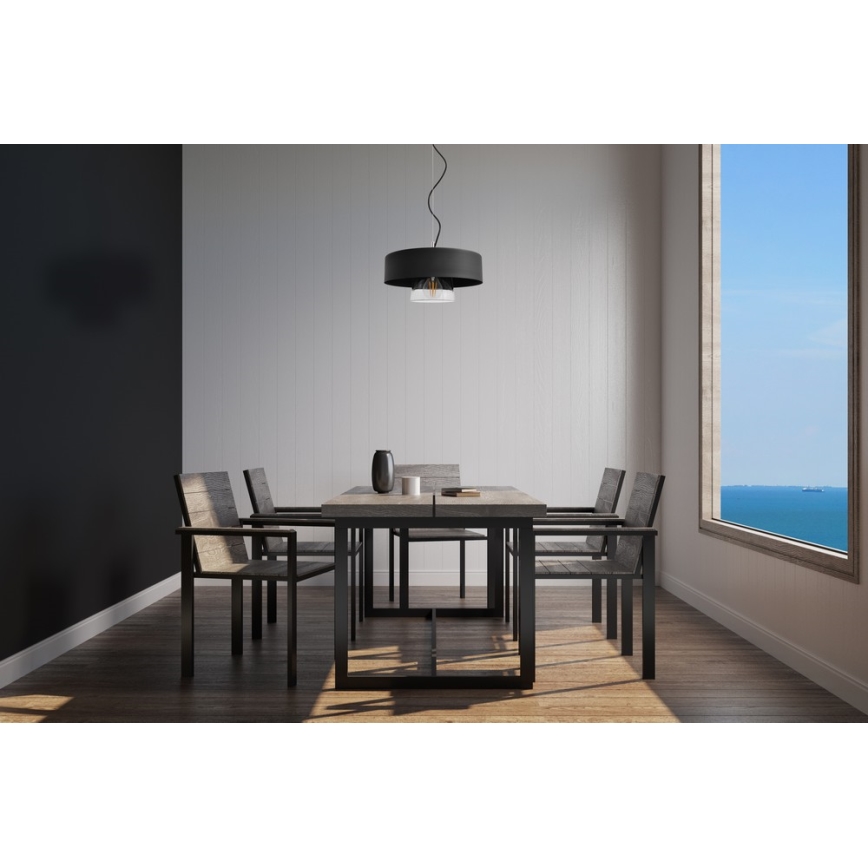 Lustr na lanku BABILON 1xE27/15W/230V