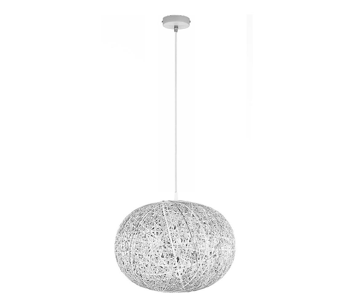 TK Lighting Lustr na lanku BACKAZ WHITE 1xE27/60W/230V TK1861
