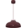 Lustr na lanku BASCA 1xE27/15W/230V burgundy/krémová