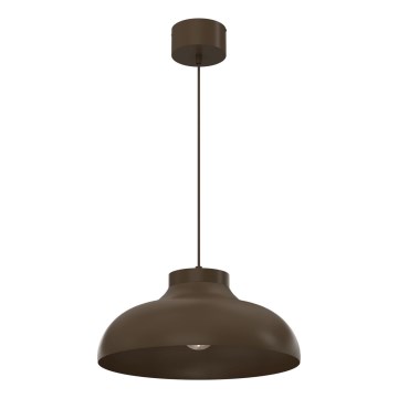 Lustr na lanku BASCA 1xE27/15W/230V hnědá