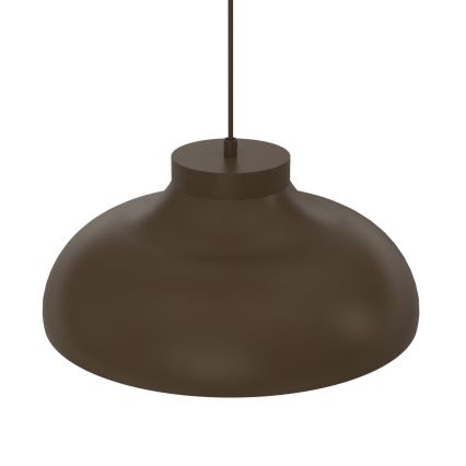 Lustr na lanku BASCA 1xE27/15W/230V hnědá