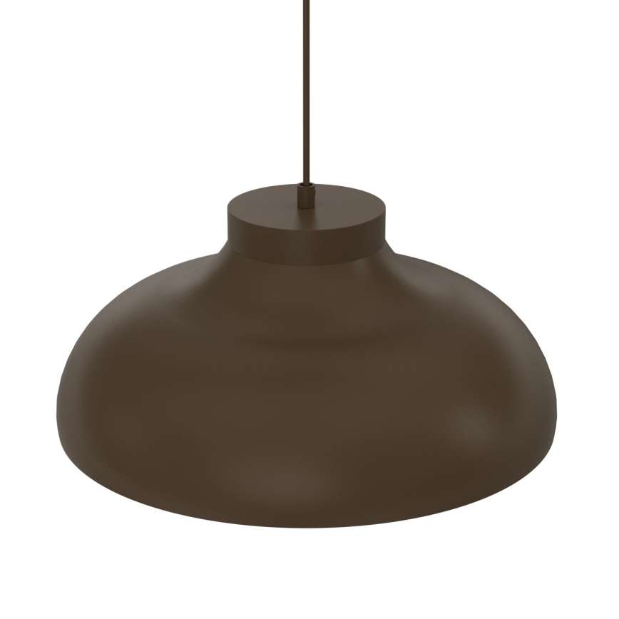 Lustr na lanku BASCA 1xE27/15W/230V hnědá