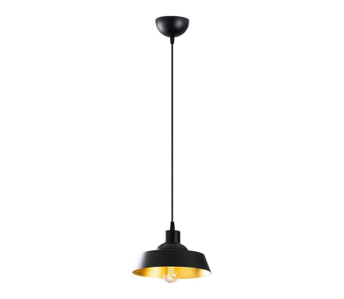 Asir Lustr na lanku BERCESTE 1xE27/40W/230V černá AS0332