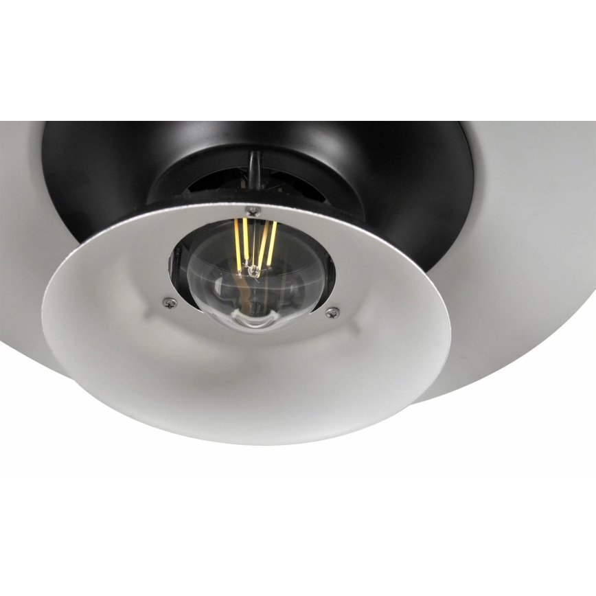 Lustr na lanku BERIT 1xE27/20W/230V černá