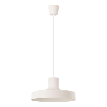 Lustr na lanku BILO 1xE27/15W/230V pr. 35 cm krémová