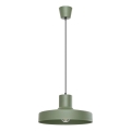 Lustr na lanku BILO 1xE27/15W/230V pr. 35 cm zelená