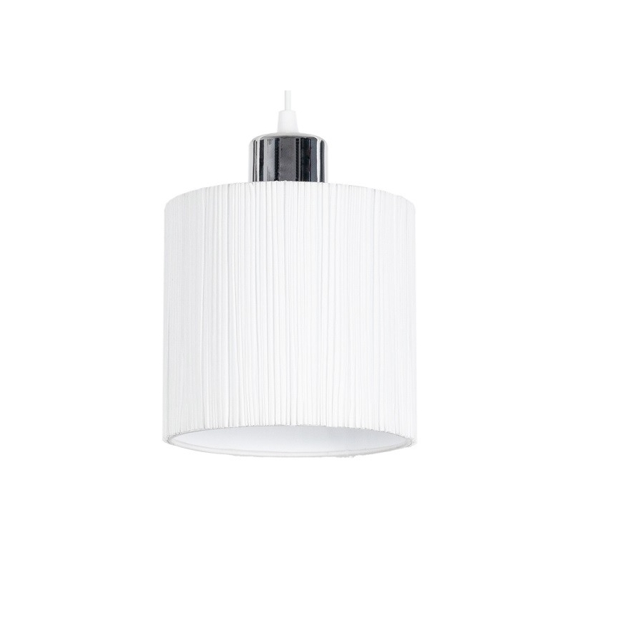 Lustr na lanku BIZO 2xE27/60W/230V bílá/šedá
