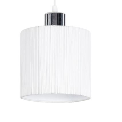 Lustr na lanku BIZO 3xE27/60W/230V bílá/šedá