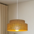 Lustr na lanku BOHO 1xE27/60W/230V béžová
