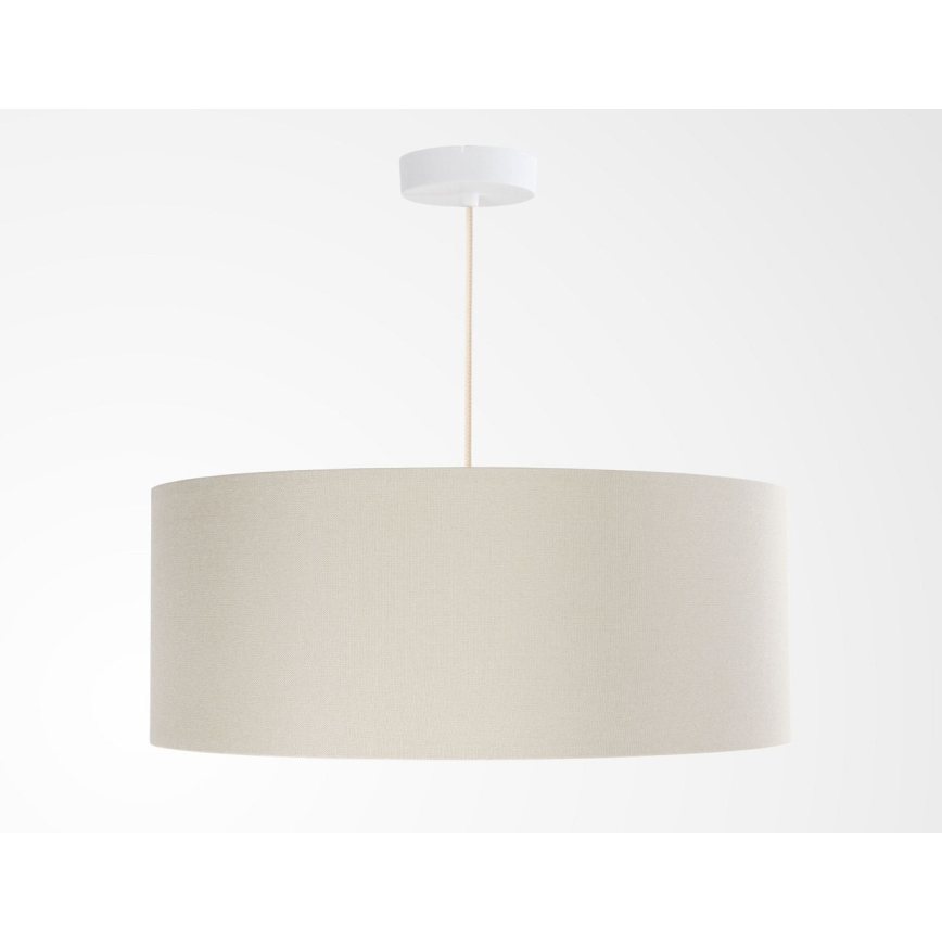 Lustr na lanku BOHO TRINITI 1xE27/60W/230V pr. 50 cm krémová