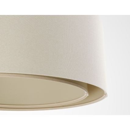 Lustr na lanku BOHO TRINITI 1xE27/60W/230V pr. 50 cm krémová