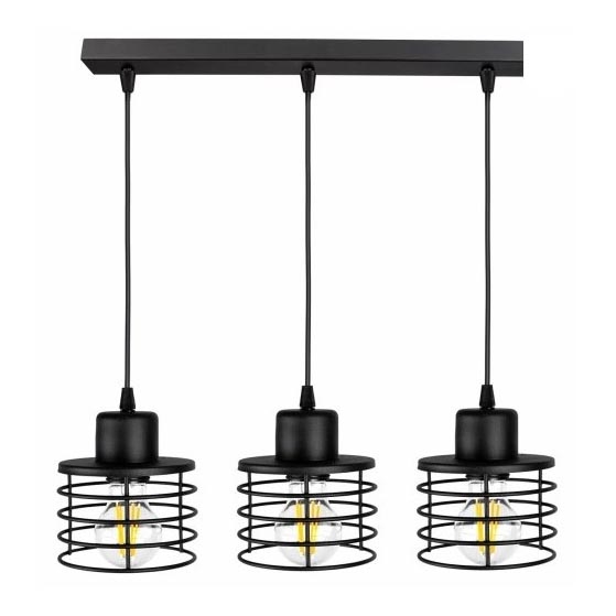 Lustr na lanku BONOX 3xE27/60W/230V