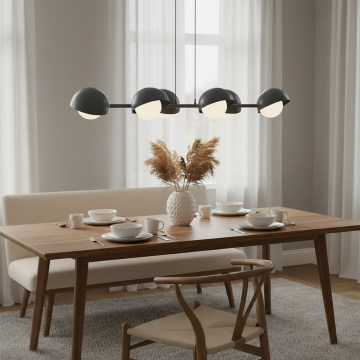 Lustr na lanku BOOM 6xG9/8W/230V černá