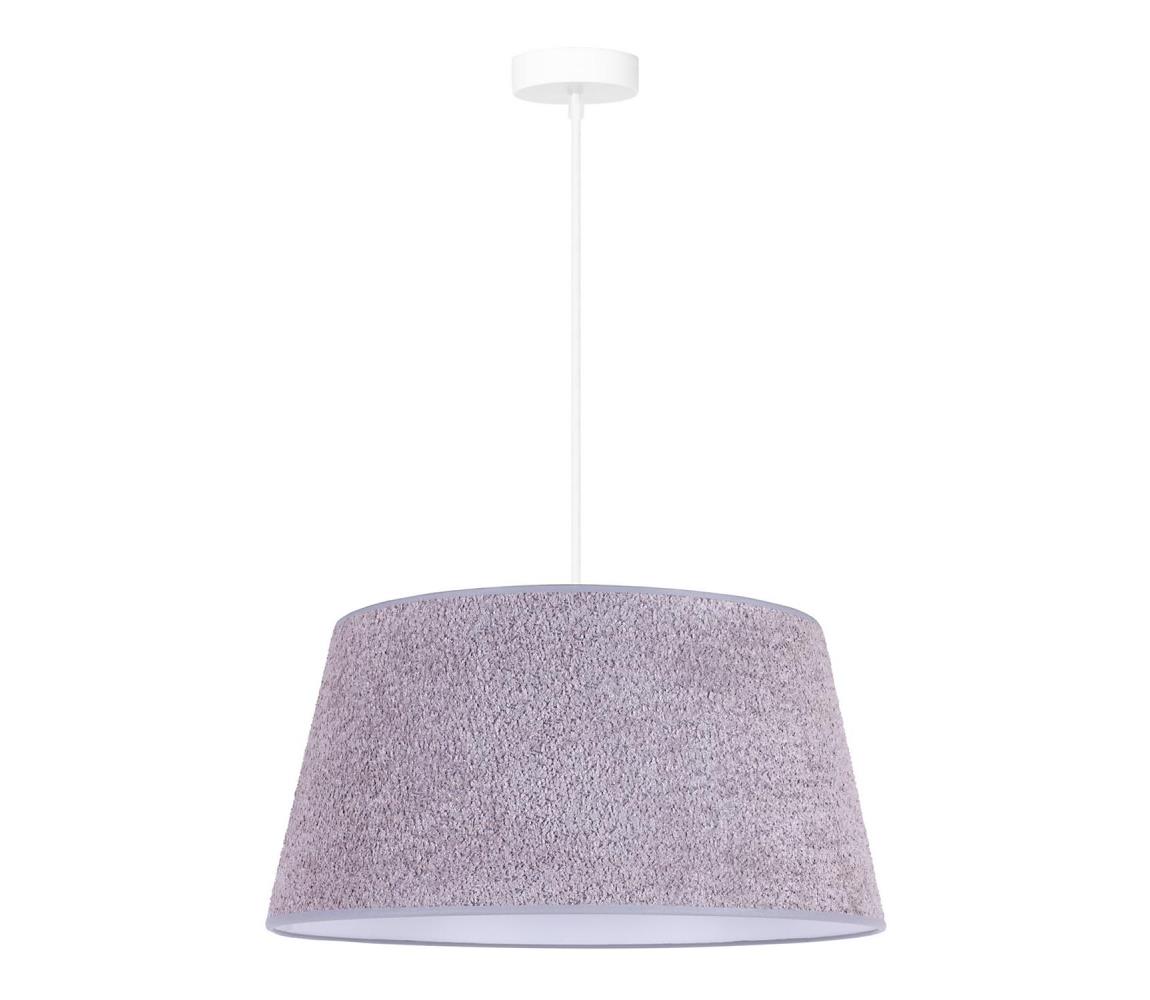 Duolla Lustr na lanku BOUCLE 1xE27/15W/230V pr. 50 cm šedá DU601498