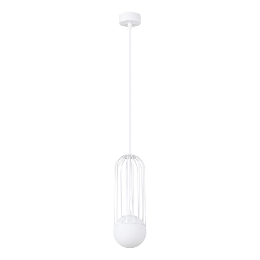 Lustr na lanku BRINA 1xG9/8W/230V bílá