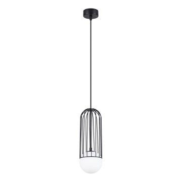 Lustr na lanku BRINA 1xG9/8W/230V černá